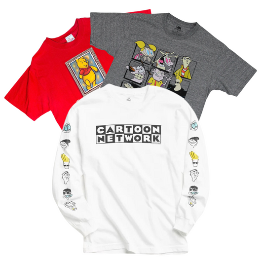 50x CARTOON T-SHIRTS