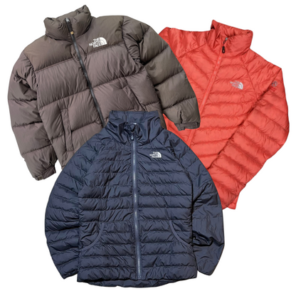 20x NORTH FACE PUFFER JACKETS