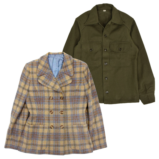 50x WOOL SHIRTS & JACKETS