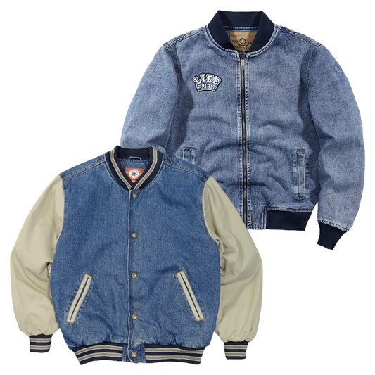 25x Vestes en DENIM STADIUM JACKETS