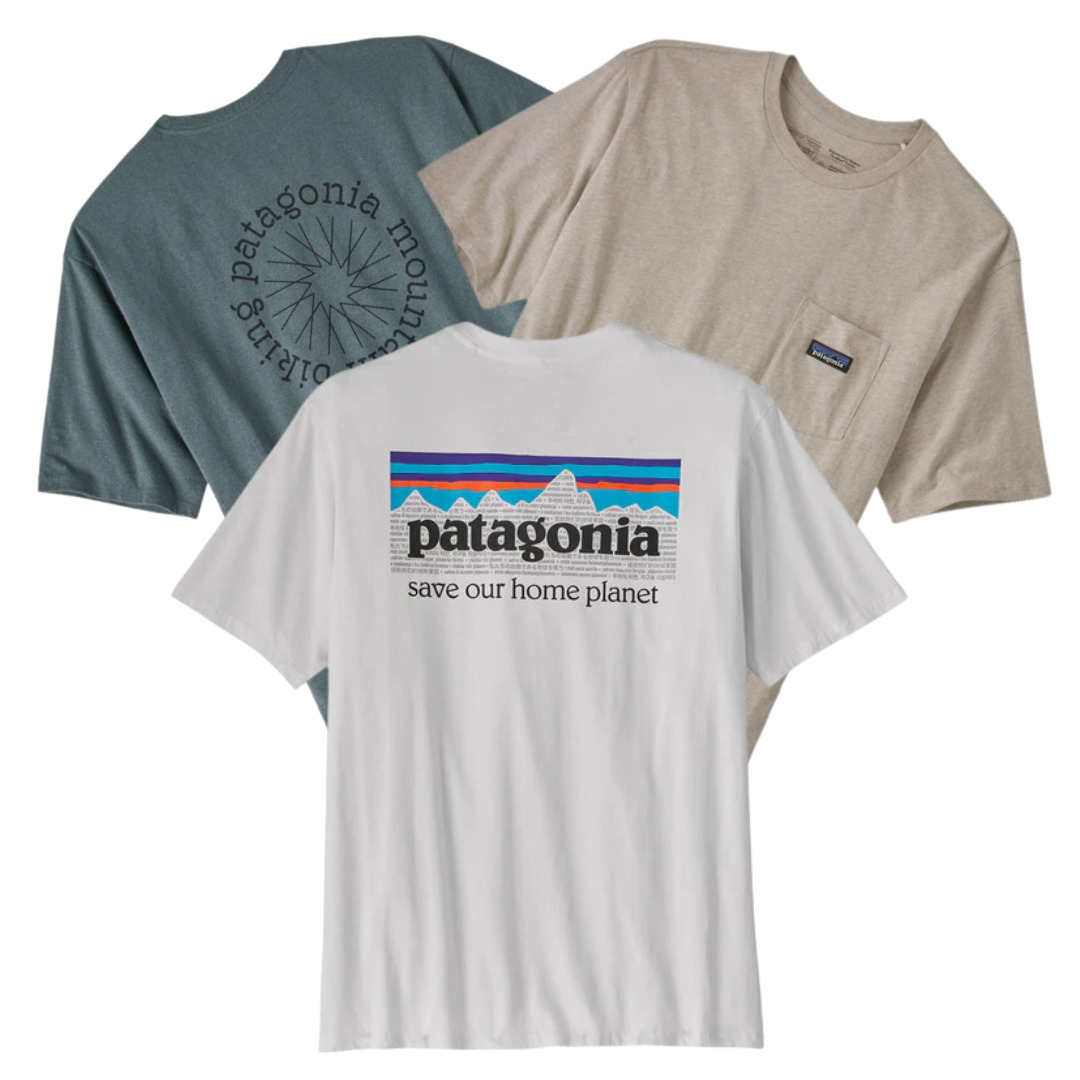 50x T-SHIRTS PATAGONIA