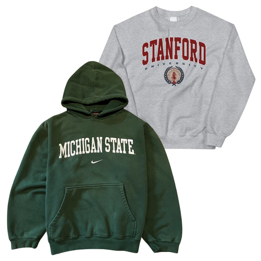 50x COLLEGE UNIVERSITY USA SWEATSHIRTS