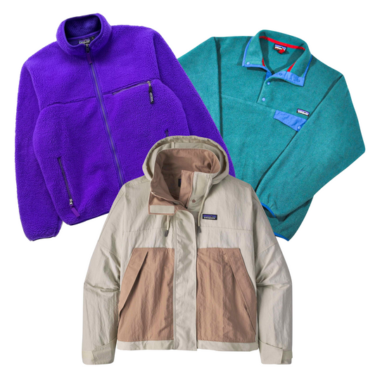 50x PATAGONIA FLEECE/JACKET MIXTE