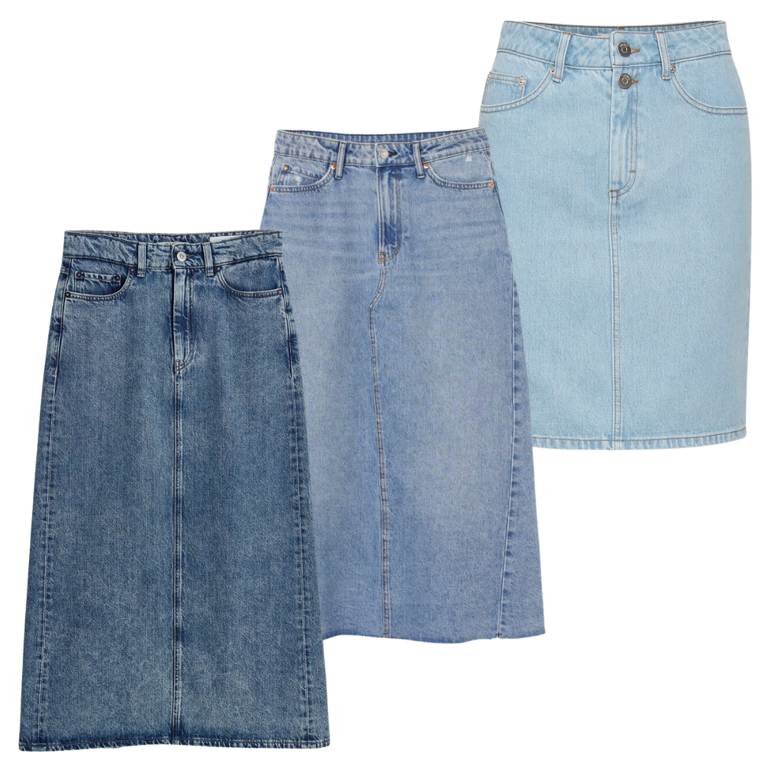 50x Jupe en denim pour femme